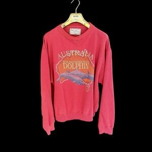 Vintage 90's Galt Sand Australia Sweatshirt Men's Sz Large Save The Dolphins